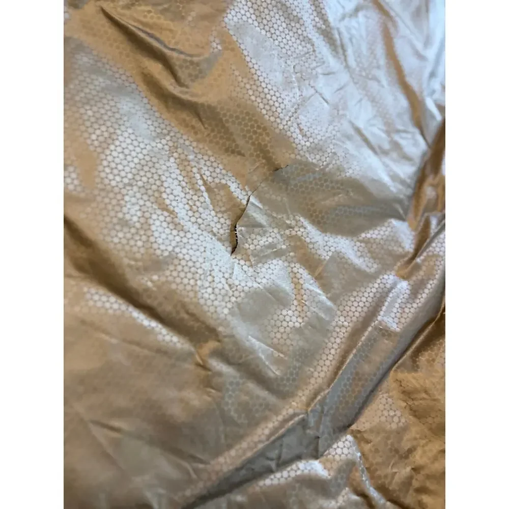 Vintage Kohl's Gold Zippered Travel Garment Bag Storage Case